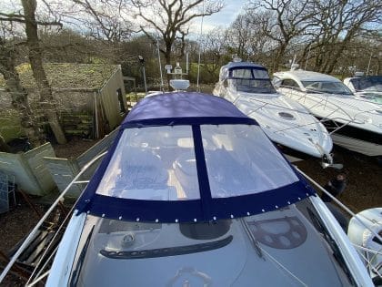Fairline Targa 34 Replacement Fore and aft Canopies