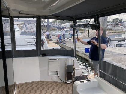 Beneteau Swift Trawler ST41 Sedan Cockpit Enclosure