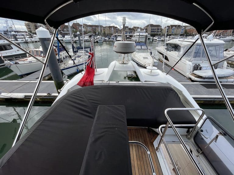 Flybridge Seating Covers – Galeon 400 Fly Protective Covers (2)