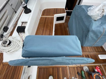 Pedestal and Wheel Covers – Hanse 410 (3)